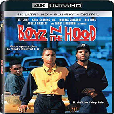 Boyz N' The Hood (보이즈 앤 후드) (4K Ultra HD+Blu-ray)(한국어 자막 지원)