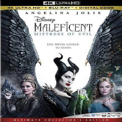 Maleficent: Mistress of Evil (말레피센트 2)(한글무자막)(4K Ultra HD+Blu-ray)