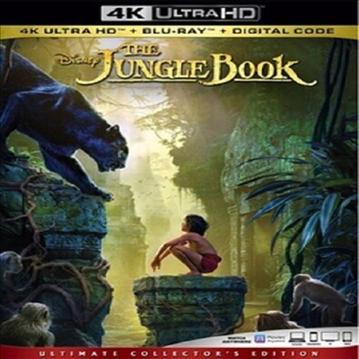 Jungle Book (정글북) (4K Ultra HD+Blu-ray)(한글무자막)