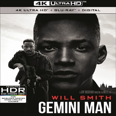 Gemini Man (제미니 맨) (4K Ultra HD+Blu-ray)(한글무자막)