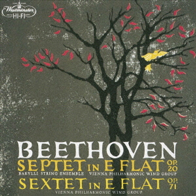 베토벤: 칠중주, 육중주 (Beethoven: Septet In E-flat Op.20, Sextet In E-flat Op.71) (Ltd. Ed)(UHQCD)(Boxset)(일본반) - Barylli Strings Ensemble