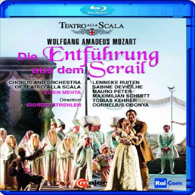 모차르트: 오페라 &#39;후궁으로부터의 탈출&#39; (Mozart: Opera &#39;Die Entfuhrung aus dem Serail&#39;) (한글자막)(2DVD) (2019)(Blu-ray) - Zubin Mehta