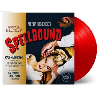 Miklos Rozsa - Alfred Hitchcock&#39;s Spellbound (스펠바운드) (180g Red Vinyl LP)(Soundtrack)