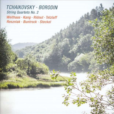 보로딘 & 차이코프스키: 현악 사중주 2번 (Borodin & Tchaikovsky: String Quartet No.2)(CD) - 강별 (Byol Kang)