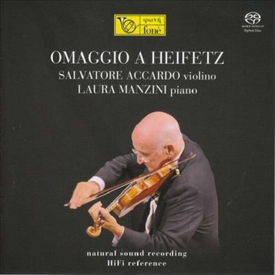 아카르도의 오마주 하이페츠 (Salvatore Accardo - Ommaggio A Heifetz) (SACD Hybrid) - Salvatore Accardo