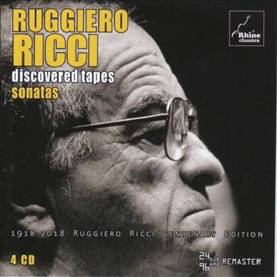 루지에로 리치의 미공개 녹음 - 소나타 작품집 (Discovered Tapes - Sonatas) (4CD) - Ruggiero Ricci