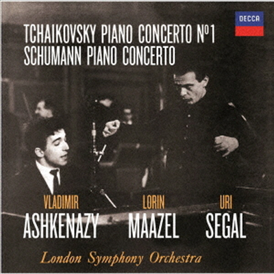 차이코프스키, 슈만: 피아노 협주곡 (Tchaikovsky & Schumann: Piano Concertos) (SHM-CD)(일본반) - Vladimir Ashkenazy