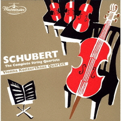 슈베르트: 현악 사중주 전곡 (Schubert: Complete String Quartets) (Ltd. Ed)(6UHQCD Boxset)(일본반) - Vienna Konzerthaus Quartet