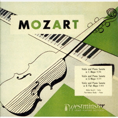 모차르트: 바이올린 소나타 24, 35, 40번 (Mozart: Violin Sonatas K. 296, 379, 454) (Ltd. Ed)(UHQCD)(일본반) - Walter Barylli