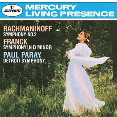 프랑크: 교향곡, 라흐마니노프: 교향곡 2번 (Franck: Symphony, Rachmaninov: Symphony No.2) (Ltd. Ed)(Remastered)(일본반)(CD) - Paul Paray