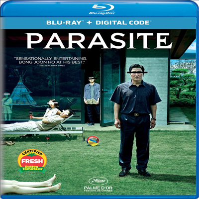 Parasite (기생충) (2020 골든글로브 영화상 수상작)(봉준호 감독 작품)(한글무자막)(Blu-ray)