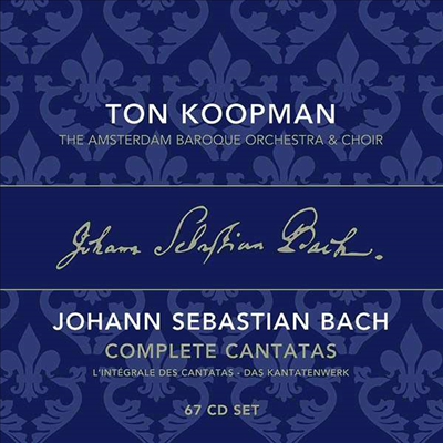 톤 쿠프만 - 바흐 칸타타 전곡 레코딩 (Ton Koopman - Complete Bach Cantatas Vol. 1-22) (67CD Boxset) - Ton Koopman