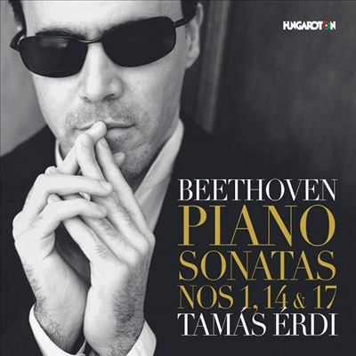 베토벤: 피아노 소나타 1, 14 &#39;월광&#39;&amp; 17번 &#39;템페스트&#39; (Beethoven: Piano Sonatas Nos. 1, 14 &#39;Moonlight&#39; &amp; 17 &#39;Tempest&#39;)(CD) - Tamas Erdi