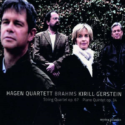 브람스: 피아노 오중주 & 현악 사중주 3번 (Brahms: Piano Quintet & String Quartet No.3)(CD) - Hagen Quartett