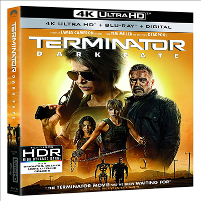 Terminator: Dark Fate (터미네이터: 다크 페이트) (4K Ultra HD+Blu-ray)(한글무자막)