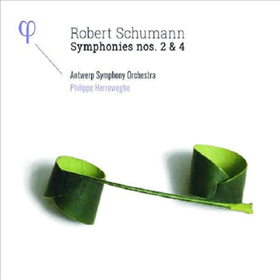 슈만: 교향곡 2 & 4번 (Schumann: Symphonies Nos.2 & 4)(CD) - Philippe Herreweghe