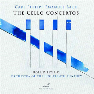 C.P.E.바흐: 첼로 협주곡 (C.P.E.Bach: Cello Concertos) (Digipack)(CD) - Roel Dieltiens