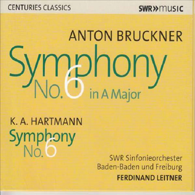 하르트만 & 브루크너: 교향곡 6번 (Hartmann & Bruckner: Symphoy No.6)(CD) - Ferdinand Leitner