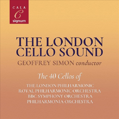 40대의 첼로로 연주하는 클래식 소품집 (London Cello Sound)(CD) - Geoffrey Simon