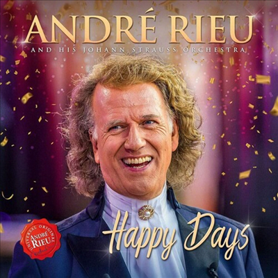 앙드레 류 - 왈츠와 크로스오버의 세계 (Andre Rieu - Happy Days)(CD) - Andre Rieu