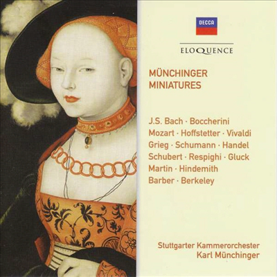 칼 뮌힝거 - 슈투트가르트 챔버 오케스트라의 유산 (Stuttgarter Kammerorchester - Munchinger Miniatures) (2CD) - Karl Munchinger