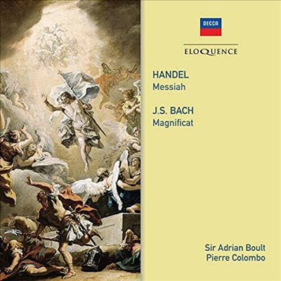 헨델: 메시아, 바흐: 마그니피카트 (Handel: Messiah, Bach: Magnificat) (3CD) - Adrian Boult