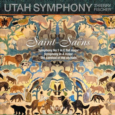 생상스: 교향곡 1번 & 동물의 사육제 (Saint-Saens: Symphony No. 1 & Carnival of the Animals)(CD) - Thierry Fischer