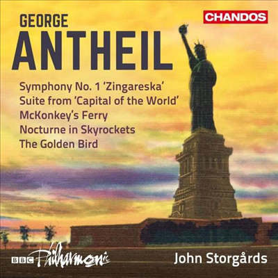 조지 앤타일: 관현악 작품집 3집 (George Antheil: Orchestral Works Vol.3)(CD) - John Storgards