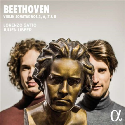 베토벤: 바이올린 소나타 3, 6, 7, &amp; 8번 (Beethoven: Violin Sonatas Nos. 3, 6, 7 &amp; 8)(CD) - Lorenzo Gatto