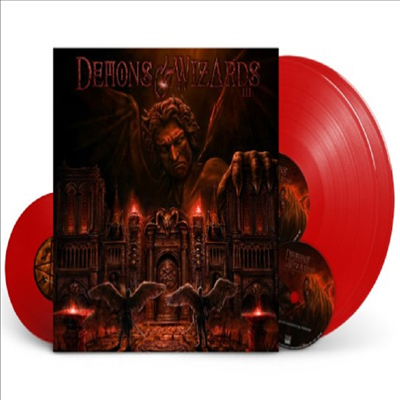 Demons &amp; Wizards - III (Ltd)(Deluxe Edition)(Red 2LP+Red 7 Inch LP+CD)