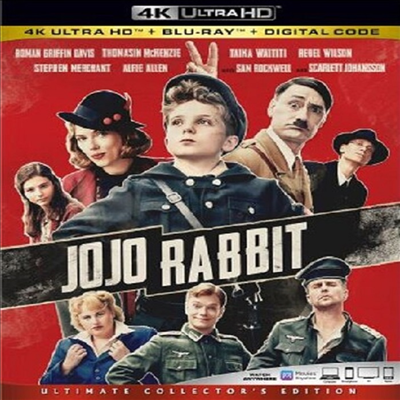 Jojo Rabbit (조조 래빗)(4K Ultra HD+Blu-ray)(한글무자막)