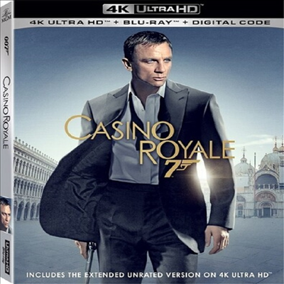 Casino Royale (007 카지노 로얄) (4K Ultra HD+Blu-ray)(한글무자막)