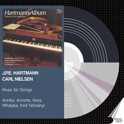 하르트만: 바이올린과 피아노를 위한 모음곡 &amp; 넬슨: 현악 오중주 (Hartmann: Suite for Violin and Piano &amp; Nielsen: String Quintet)(CD) - Emil Telmanyi