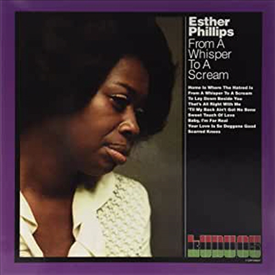 Esther Phillips - From A Whisper To A Scream (Ltd. Ed)(180G)(LP)