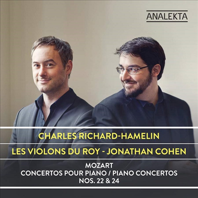 모차르트: 피아노 협주곡 22 & 24번 (Mozart: Piano Concertos Nos.22 & 24)(CD) - Charles Richard-Hamelin