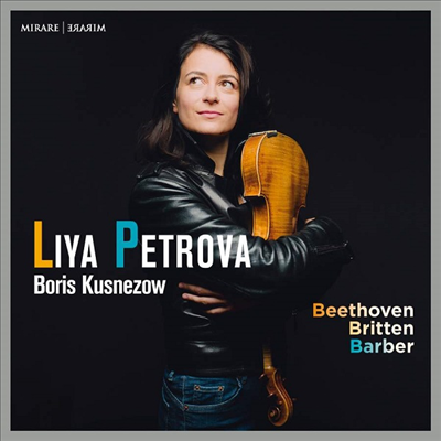 베토벤: 바이올린 소나타 7 & 8번 (Beethoven: Violin Sonatas Nos.7 & 8)(CD) - Liya Petrova