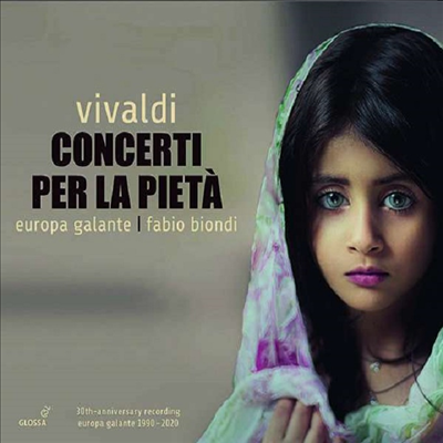 비발디: 바이올린 협주곡집 (Vivaldi: Violin Concertos 'per La Pieta')(CD) - Fabio Biondi