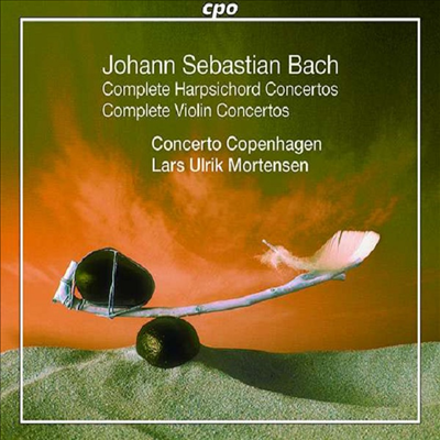 바흐: 하프시코드 & 바이올린 협주곡 전집 (Bach: Complete Harpsichord Concertos & Complete Violin Concertos) (5CD) - Lars Ulrik Mortensen