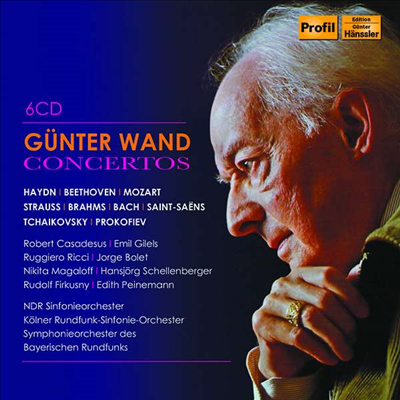 귄터 반트 - 협주곡 녹음집 (Gunter Wand - Concertos) (6CD) - Gunter Wand