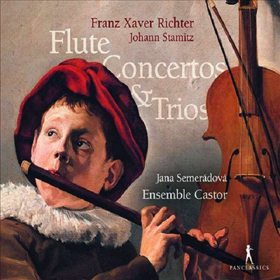 리히터 &amp; J.슈미츠: 플루트 협주곡 &amp; 삼중주 (Richter &amp; J.Stamitz: Flute Concertos &amp; Trios)(CD) - Jana Semeradova