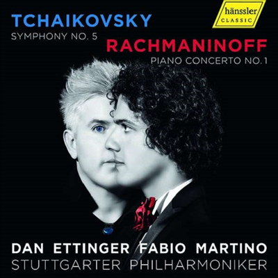 라흐마니노프: 피아노 협주곡 1번 & 차이코프스키: 교향곡 5번 (Rachmaninov: Piano Concerto No.1 & Tchaikovsky: Symphony No.5)(CD) - Dan Ettinger