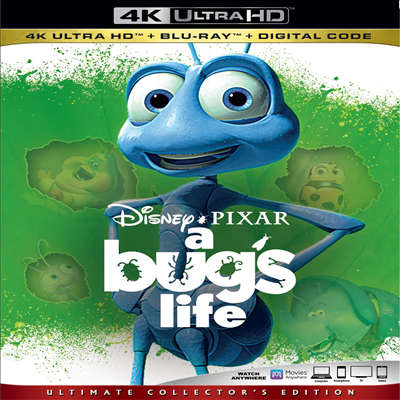 Bug's Life (벅스 라이프) (4K Ultra HD+Blu-ray)(한글무자막)