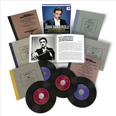 존 바비롤리 & 뉴욕 필 - RCA & 콜롬비아 녹음집 (John Barbirolli & New York Philharmonic - The Complete RCA and Columbia Album Collection) (6CD Boxset) - John Barbirolli