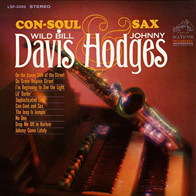 Wild Bill Davis & Johnny Hodges - Con-Soul & Sax (CD-R)