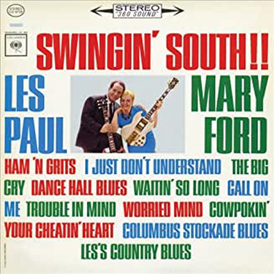 Les Paul & Mary Ford - Swingin' South (CD-R)