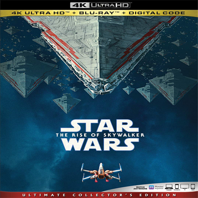 Star Wars: The Rise Of Skywalker (스타워즈: 라이즈 오브 스카이워커) (4K Ultra HD+Blu-ray)(한글무자막)