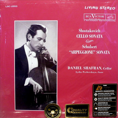 쇼스타코비치 &amp; 슈베르트: 첼로 소나타 (Shostakovich &amp; Schubert: Cello Sonatas) (200g)(LP) - Shostakovich, D. &amp; Schubert, F.