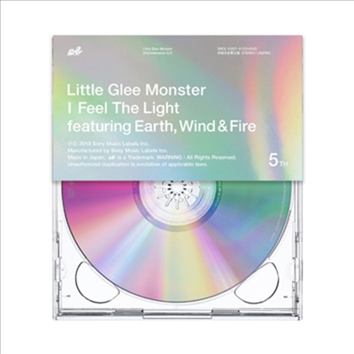 Little Glee Monster (리틀 글리 몬스터) - I Feel The Light (CD+DVD) (초회생산한정반)