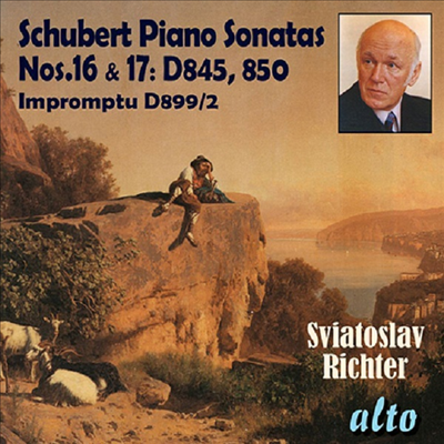 슈베르트: 피아노 소나타 16 & 17번 (Schubert: Piano Sonatas Nos.16 & 17)(CD) - Sviatoslav Richter