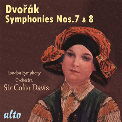 드보르작: 교향곡 7 &amp; 8번 (Dvorak: Symphonies Nos.7 &amp; 8)(CD) - Colin Davis